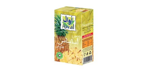 [125897] AWAL PINEAPPLE JUICE 6X250ML