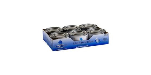 [131594] FAHRENHEIT METHANOL FUEL GEL 6X100ML