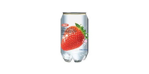 [125714] OKF SPARKLING FRESH STRAWBERRY 350ML