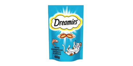 [130048] DREAMIES SAVOURY SALMON CAT TREATS, 60G