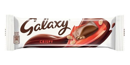 [120091] GALAXY CRISPY CHOCOLATE BAR, 36G