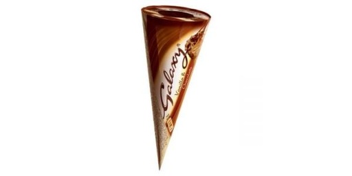 [110476] GALAXY VANILLA & CHOCOLATE CONE ICE CREAM 110ML