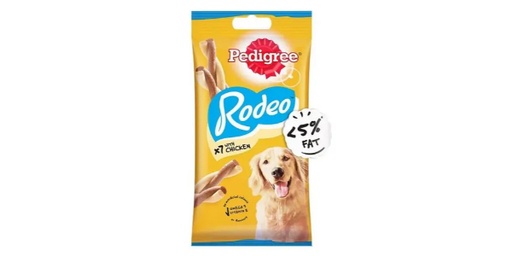 [139961] PEDIGREE RODEO CHICKEN DOF TREATS 123G