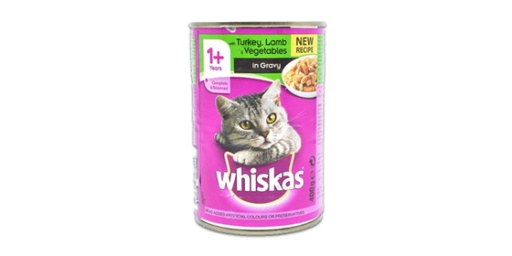 [153675] WHISKAS TASTY MINCE LAMB & TURKEY 400 G