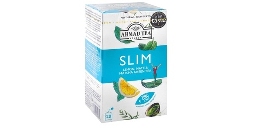 [148673] AHMAD TEA ALUMINIUM TEA BAG SLIM 20BAGS
