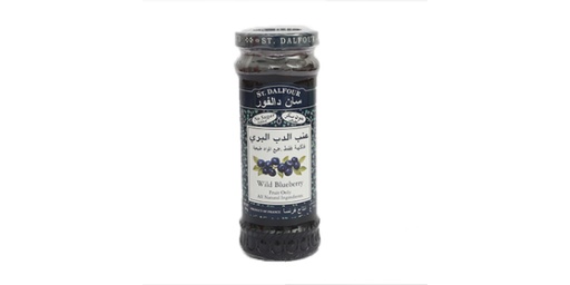 [114016] ST. DALFOUR BLUEBERRY JAM, 284G