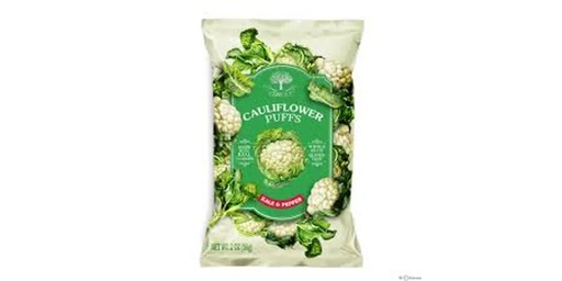 [124329] TEMOLE CAULIFLOWER PUFFS KALE & PEPPER 56G
