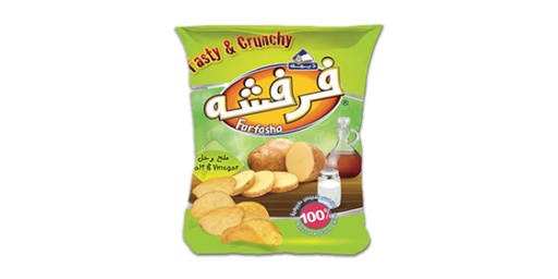 FARFASHA SALT & VINIGER POTATO CHIPS, 12X21G