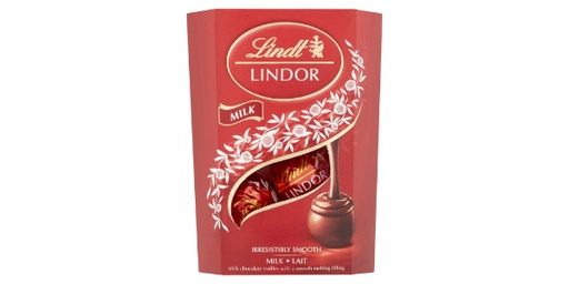 [113678] LINDT LINDOR IRRESISTIBLY MILK CHOCLATE, 50G