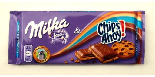 MILKA CHIPS AHOY CHOCOLATE, 100G