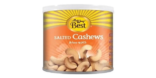 [114352] BEST SALTED CASHEW NUTS CAN 110G