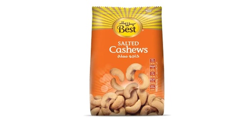 [134407] BEST SALTED CASHEW NUTS BAG, 150G