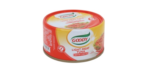 [114361] GOODY LIGHT MEAT TUNA WITH CHILI 185G