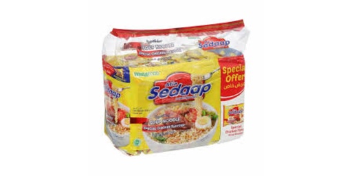 [148121] MIE SEDAAP SPECIAL CHICKEN NOODLES 5X69G