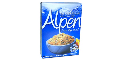 [114510] ALPEN MUESLI NAS ORIGINAL  560GMS 