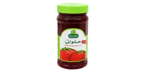 [156016] HALWANI STRAWBERRY JAM  400GMS 