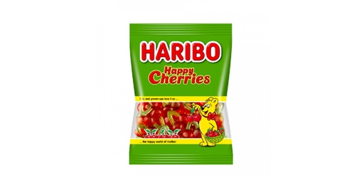 [114558] HARIBO HAPPY CHERRIES  160GMS  (25% OFF: WAS 1.45)