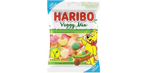 [149376] HARIBO VEGGSIE MIX  80GMS  (25% OFF: WAS 1.15)