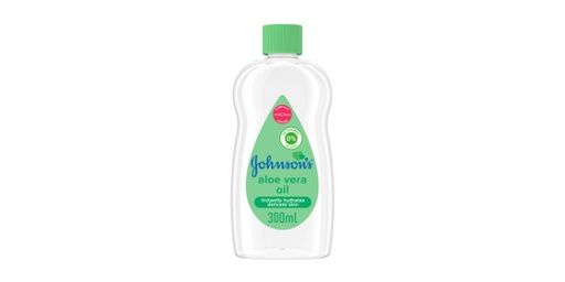 JOHNSONS BABY OIL ALOE VERA 300ML