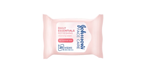 [113843] JOHNSONS FACE WIPES REFRESHING - NORMAL 25S