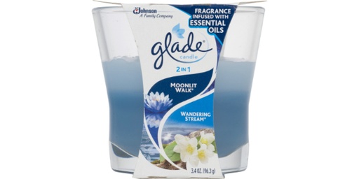 [128247] GLADE CANDLE MOONLIT WALK 3.4OZ