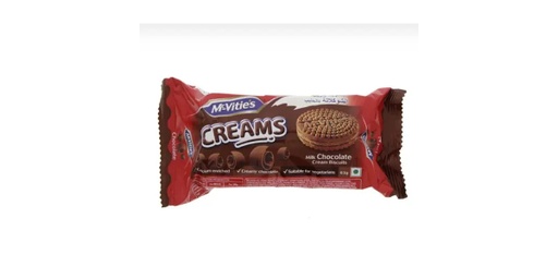 MCVITIES CHOCOLATE CREAMS 63GM
