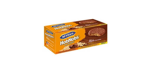 [113582] MCVITIES HOBNOBS BISCUIT OATS MILK CHOCOCOLATE 300 GM