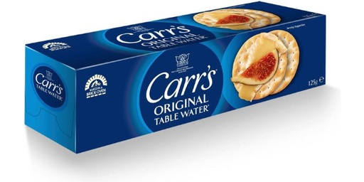 [113585] CARRS BISCUIT TABLE WATER ORIGINAL 125 GM