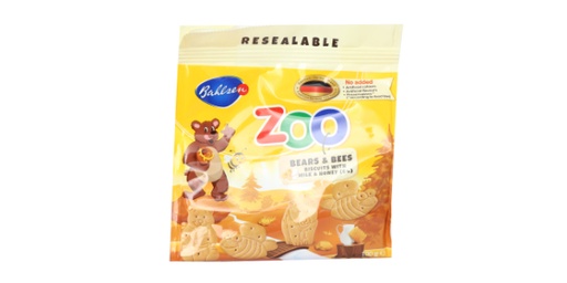 [113609] BAHLSEN ZOO MILK & HONEY 100GM