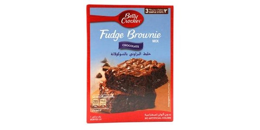 [114080] BETTY CROCKER CHOC FUDGE BROWNIE MIX 500GM