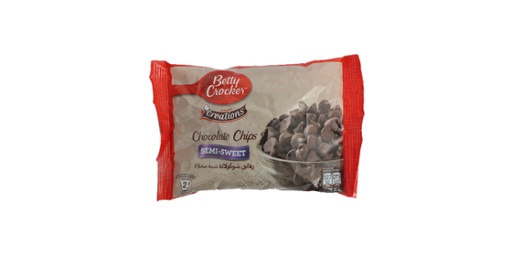 BETTY CROCKER CREATIONS CHOC CHIPS SEMI SWT 200GM