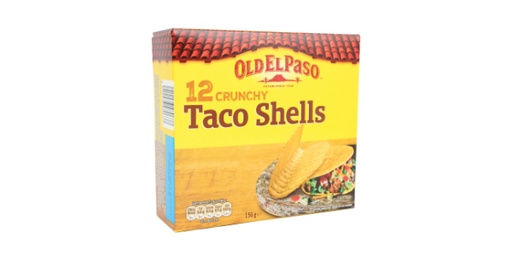 [113203] OLD EL PASO TACO SHELLS 156GM