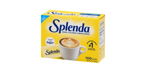 SPLENDA ZERO CALORIE SWEETENER 100 SACHETS