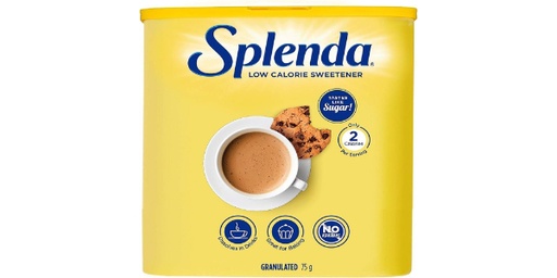 SPLENDA ZERO CALORIE SWEETENER GRANULES 75 GM