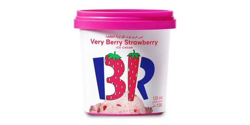 [119678] BASKIN ROBINS  VERY BERY STRAWBERRY CUPS 120ML