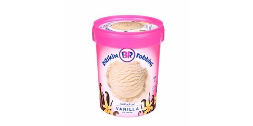 [119676] BASKIN ROBINS VANILLA 1LT