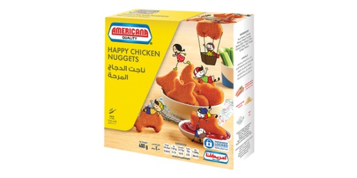 [126943] AMERICANA HEROZ HAPPY CHICKEN NUGGETS 400GM   