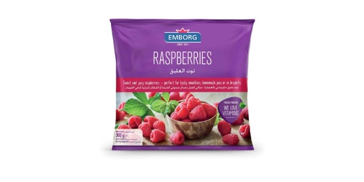 EMBORG RASPBERRIES 300GM