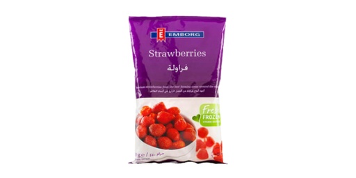 [119895] EMBORG STRAWBERRIES 450GM