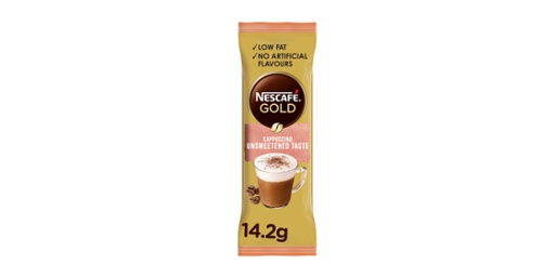 [113943] NESCAFE GOLD CAPPUCCINO UNSWEETENED TASTE 14.2GM