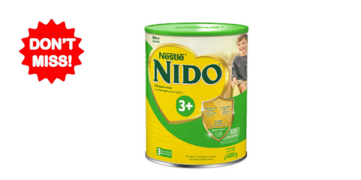 [146199] NIDO LITTLE KIDS 3+ MILK FROM 3-5 YEARS 400 GM ( Discounted From 3.1 )