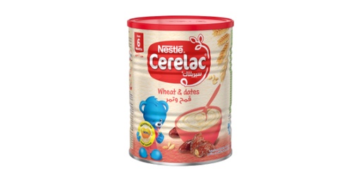 [113865] CERELAC INFANT CEREALS WITH IRON + WHEAT & DATES BABY FOOD 400G
