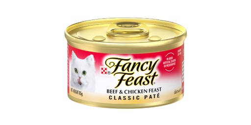 [154940] FANCY FEAST CLASSIC BEEF & CHICKEN 85G AUTRE