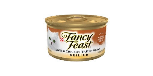 [154945] FANCY FEAST GRILLED LIVER & CHICKEN 85GM AUTRE