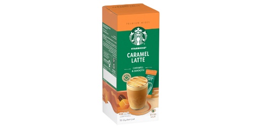[149980]  STARBUCKS WHITE LATE CARAMEL MIX 5X23GM