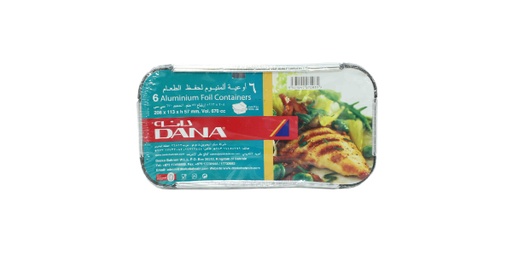 [124261] DANA ALUMINIUM FOIL CONTAINER WITH LID 1067L 