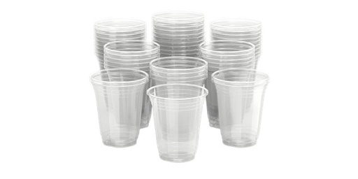 [124268] DANA CLEAR PLASTIC DRINKING CUP 8OZ X 50PCS