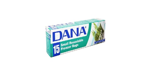 [121549] DANA LDPE FREEZER BAG WITH ZIPPER TYPE LOCK - SMALL  1.25 LTR