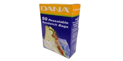 [121550] DANA SANDWICH BAG 18CMX16.5CM 50PCS