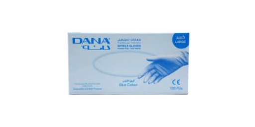 DANA CLEAR VINYL GLOVES WITHOUT POWDER - LARGE